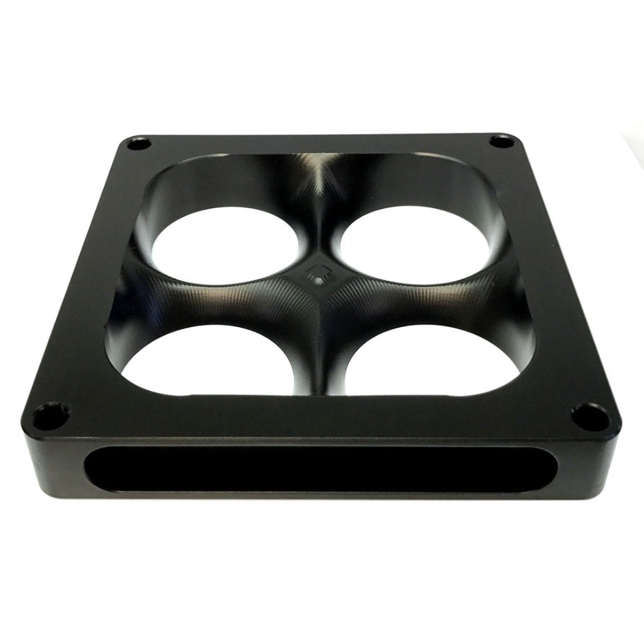 BLACK 1" Tapered Carburetor Spacer β 4500 Series